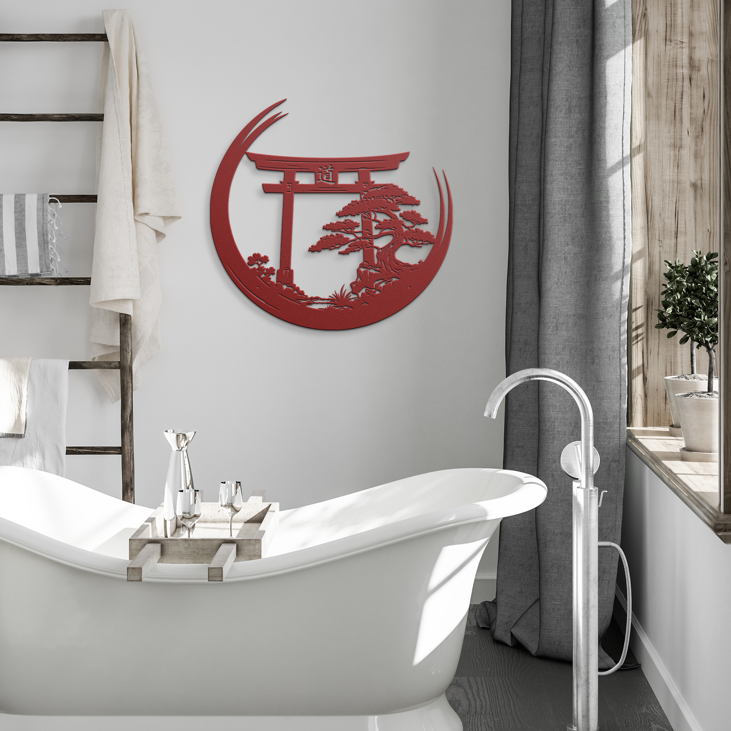 Zen metal art