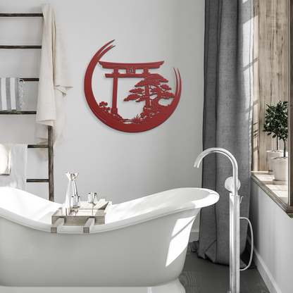 Zen metal art