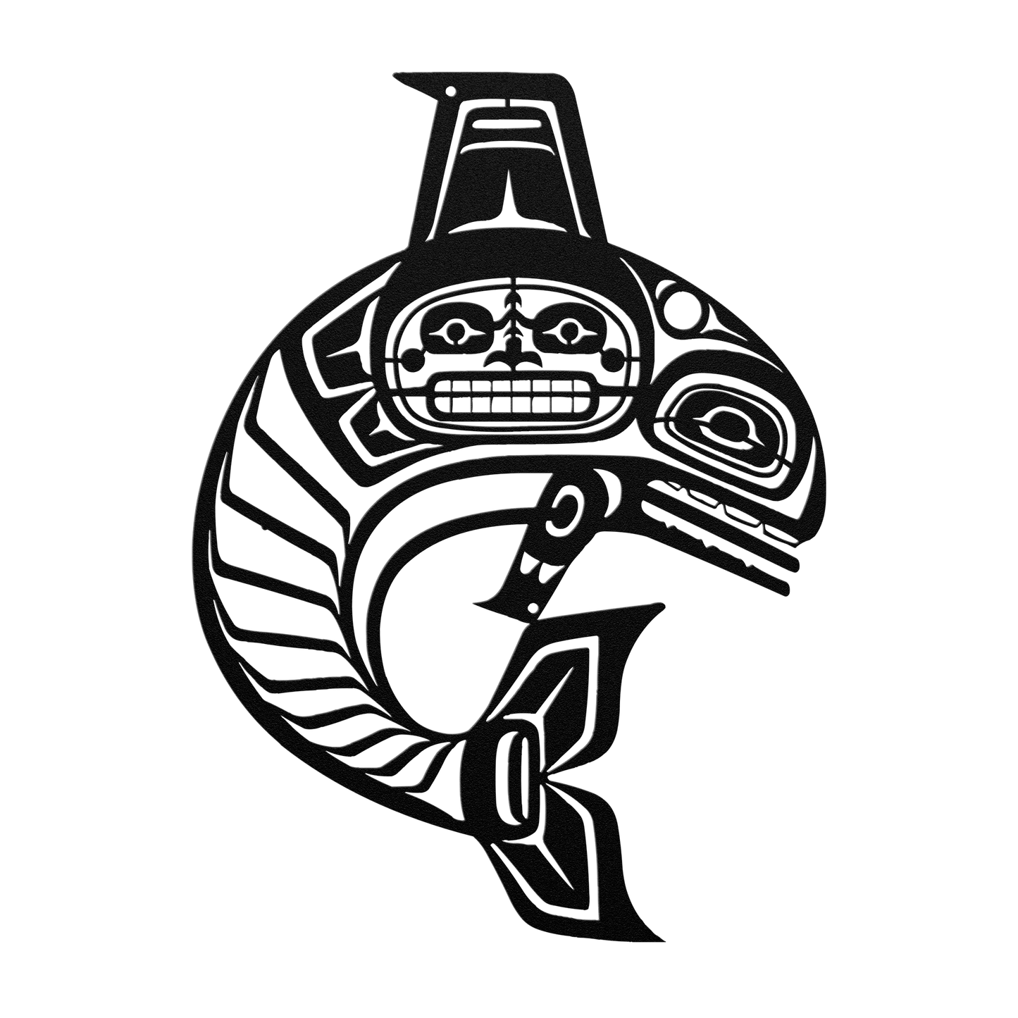 Weatherproof coastal metal art