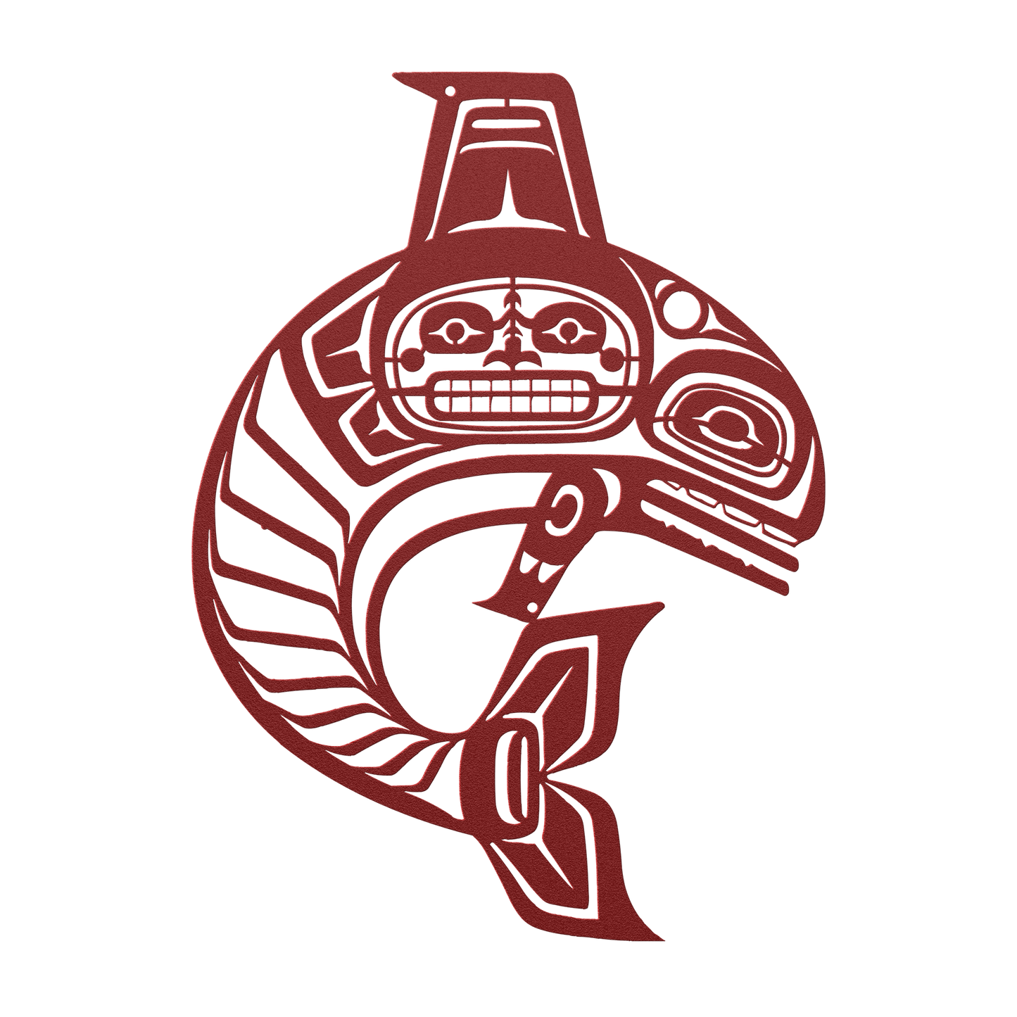 Native style killerwhale wall hanging