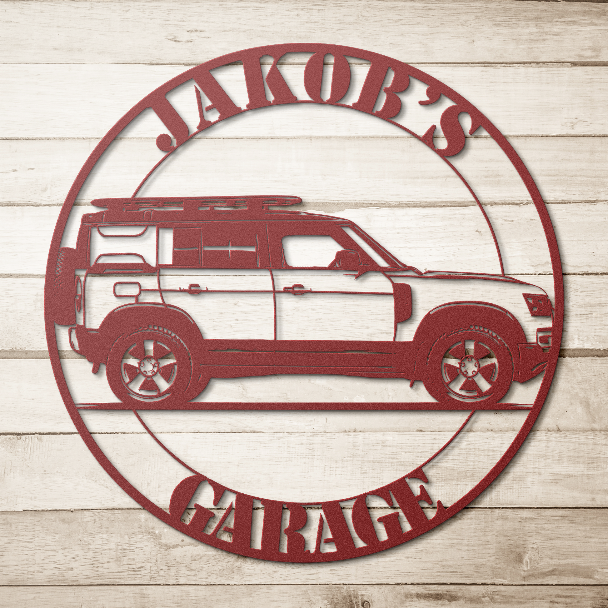 Land Rover Metal Sign