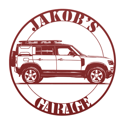 adventure suv garage wall art