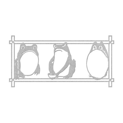 Matsumoto_Hoji_Grumpy_Frogs_Metal_Wall_A_Silver_Transparent_Mockup.png