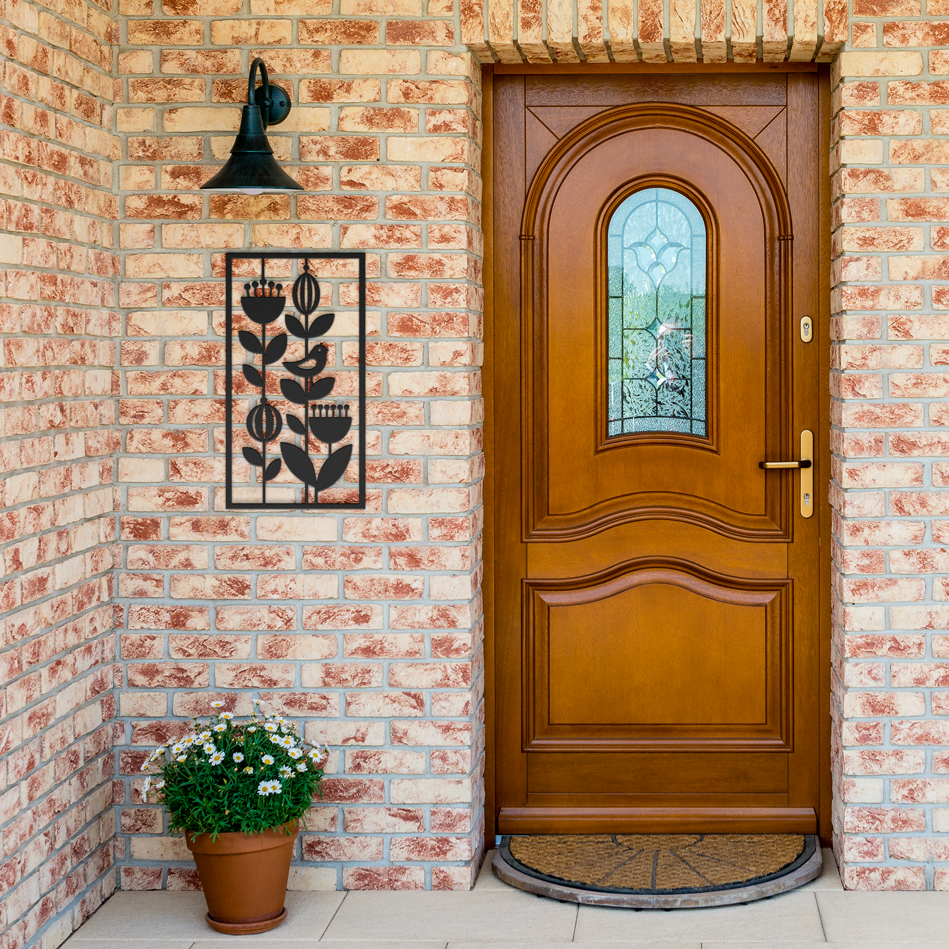 Mid_Century_Modern_Floral_Metal_Wall_Art_Black_Brick_Entrance_Mockup.png_15692853