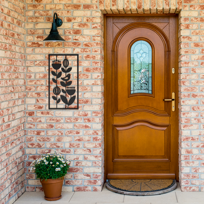 Mid_Century_Modern_Floral_Metal_Wall_Art_Black_Brick_Entrance_Mockup.png_15692853