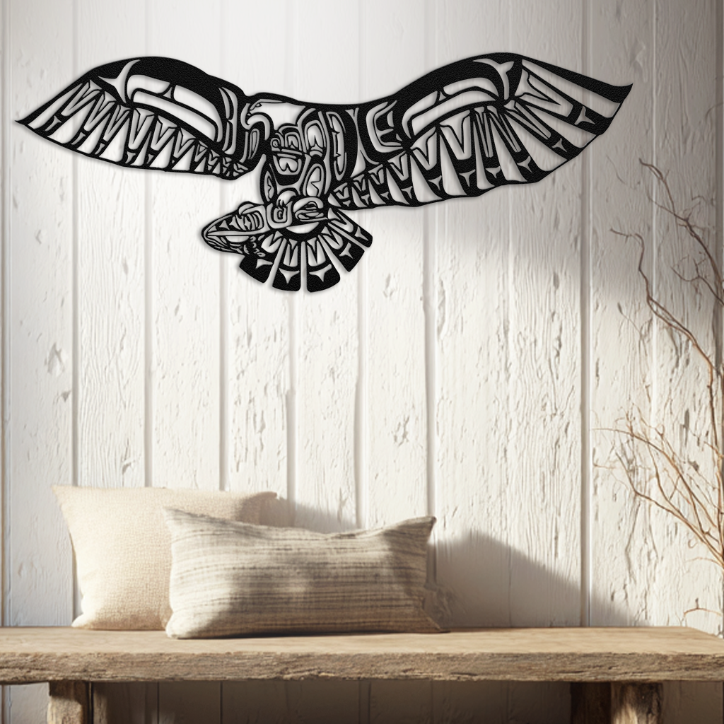 Native Wall Display Design Native American Metal Wall Art — Tribal Steel Signs | Made in USA ...
