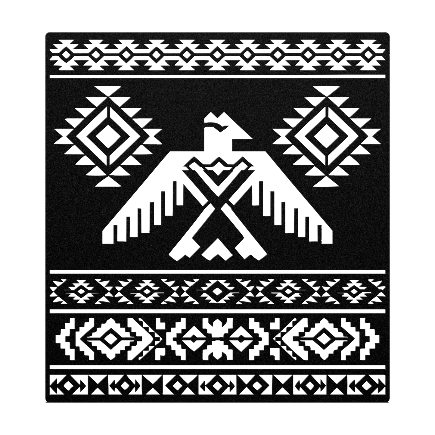 Steel Thunderbird symbol sign