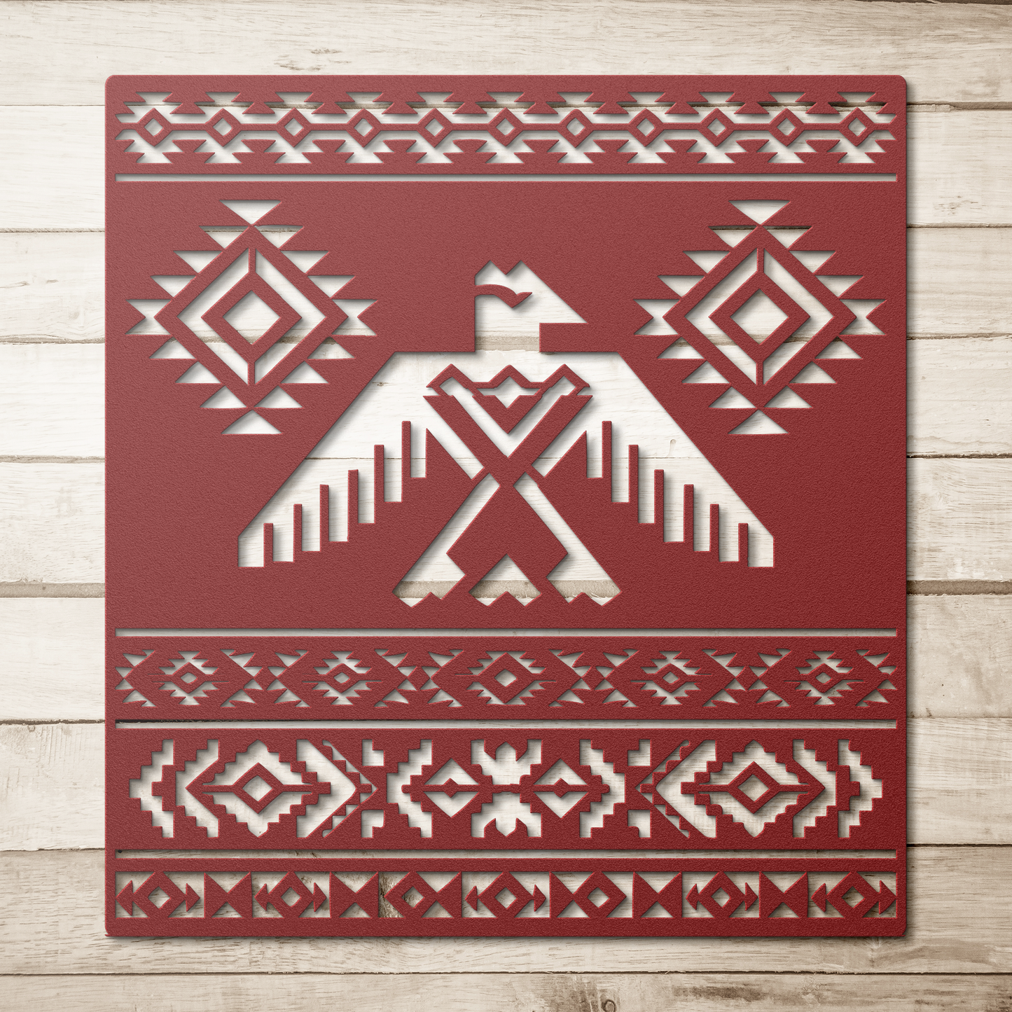 Thunderbird tribal wall decor