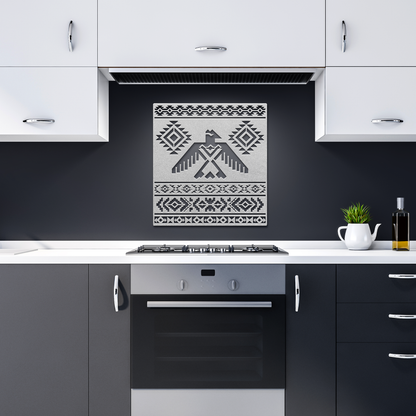 Native_American_Thunderbird_Metal_Wall_A_Silver_Dark_Kitchen_Mockup.png
