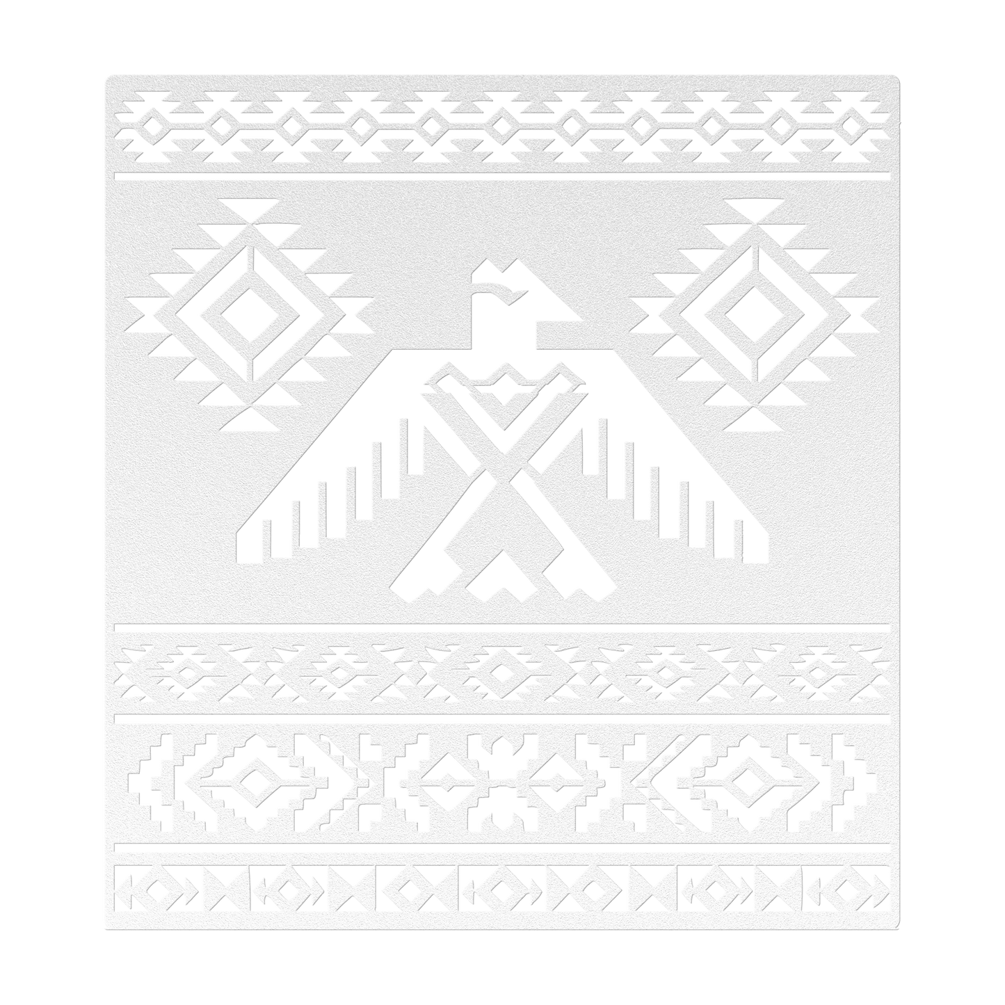 Outdoor Thunderbird metal sign