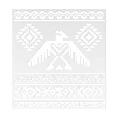 Outdoor Thunderbird metal sign