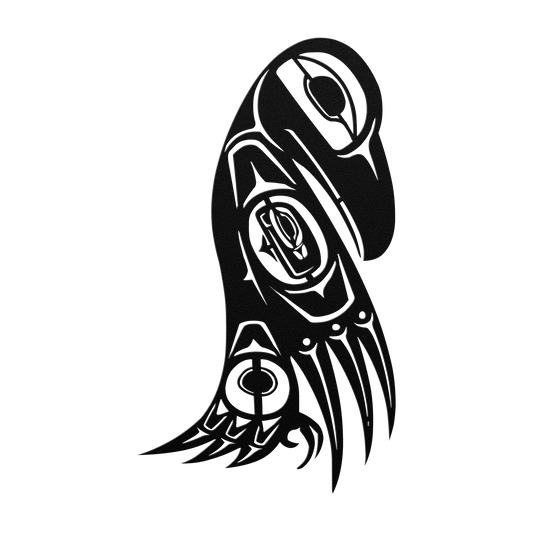 Northwest_Tribal_Raven_Totem_Pole_Metal__Black_Transparent_Mockup.png