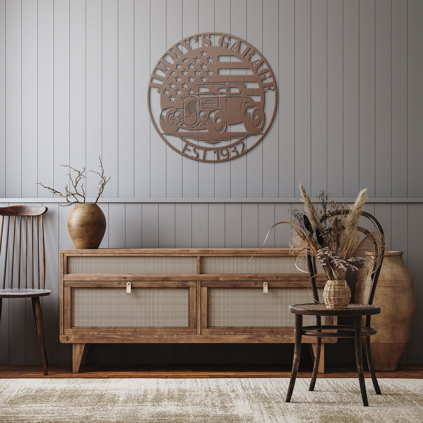 steel wall art