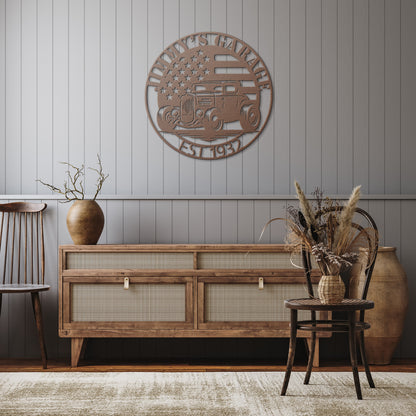 steel wall art