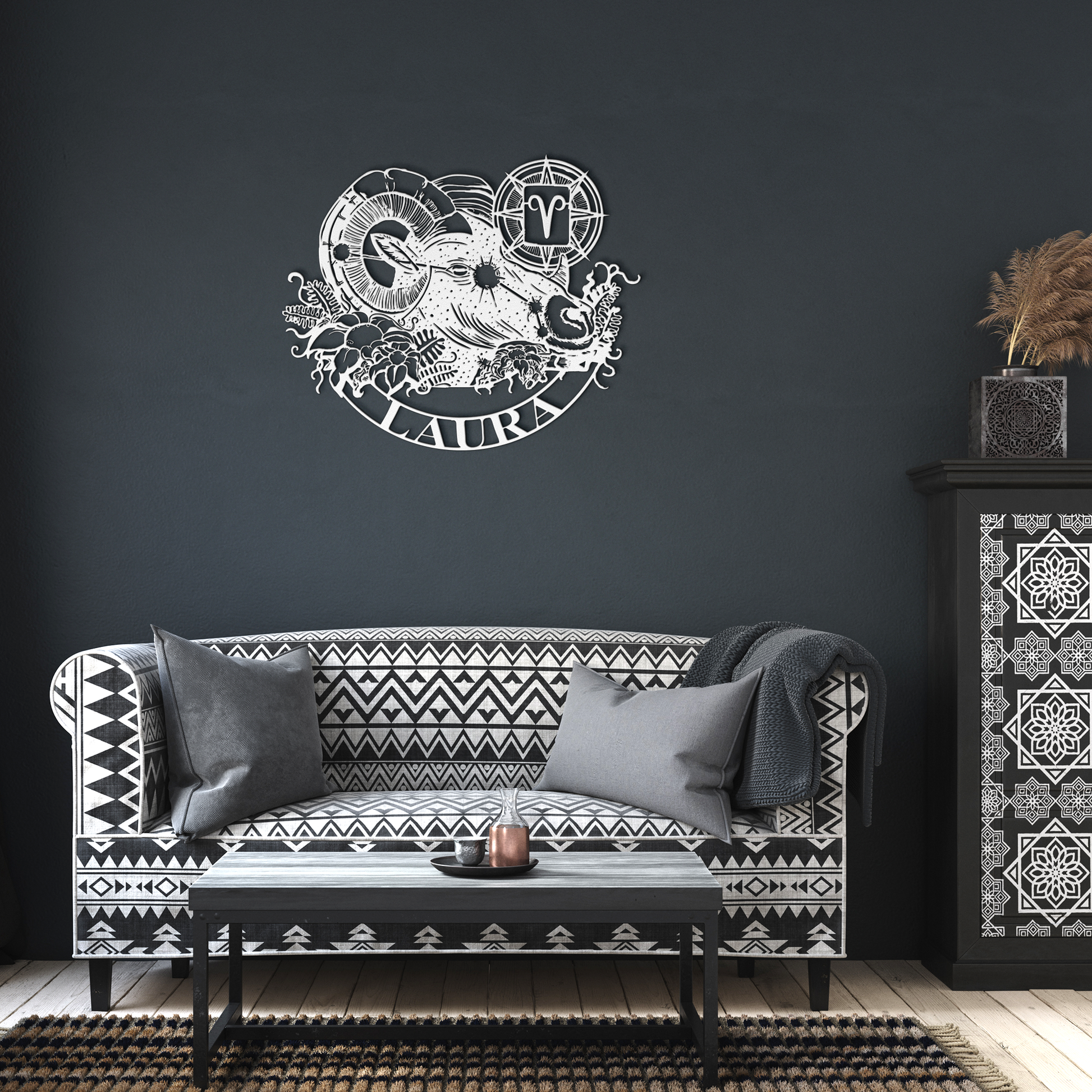 Personalized_Aries_Metal_Wall_Art_Zodiac_White_Dark_Living_Room_Mockup.png_15386904