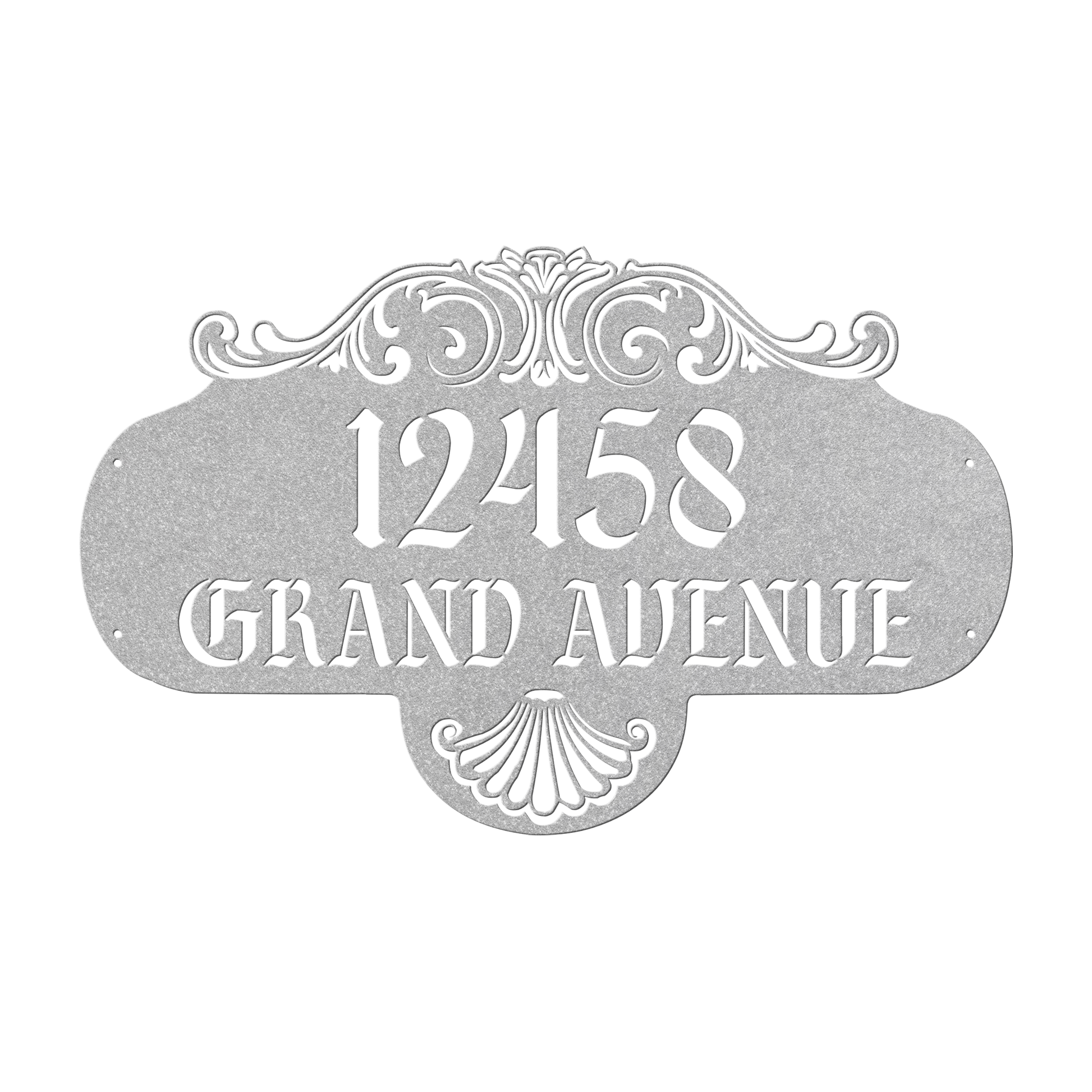 address plaque