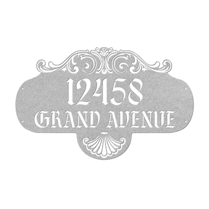 address plaque