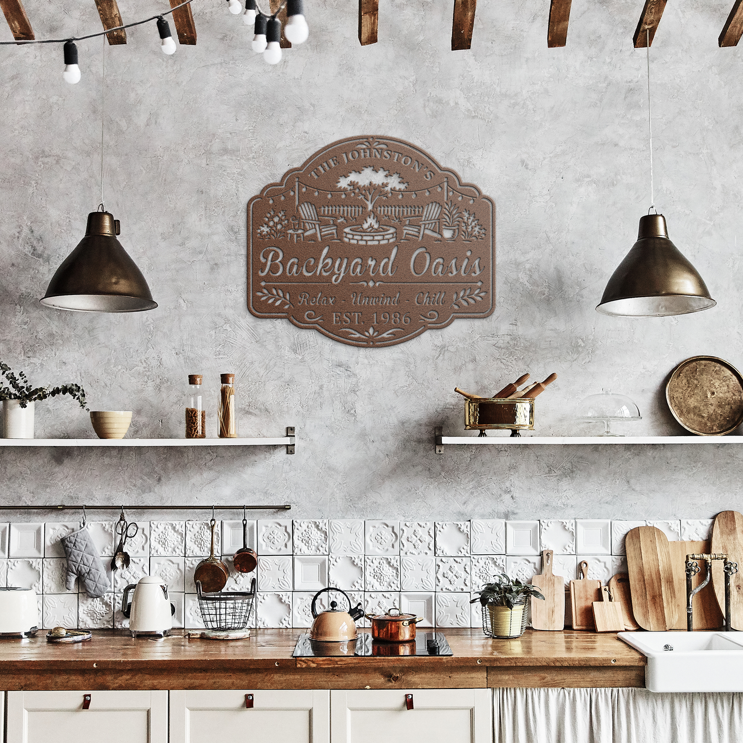Personalized_Backyard_Oasis_Metal_Sign__Copper_Rustic_Kitchen_Mockup.png_15791098