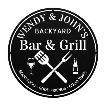 Outdoor BBQ and grill wall art