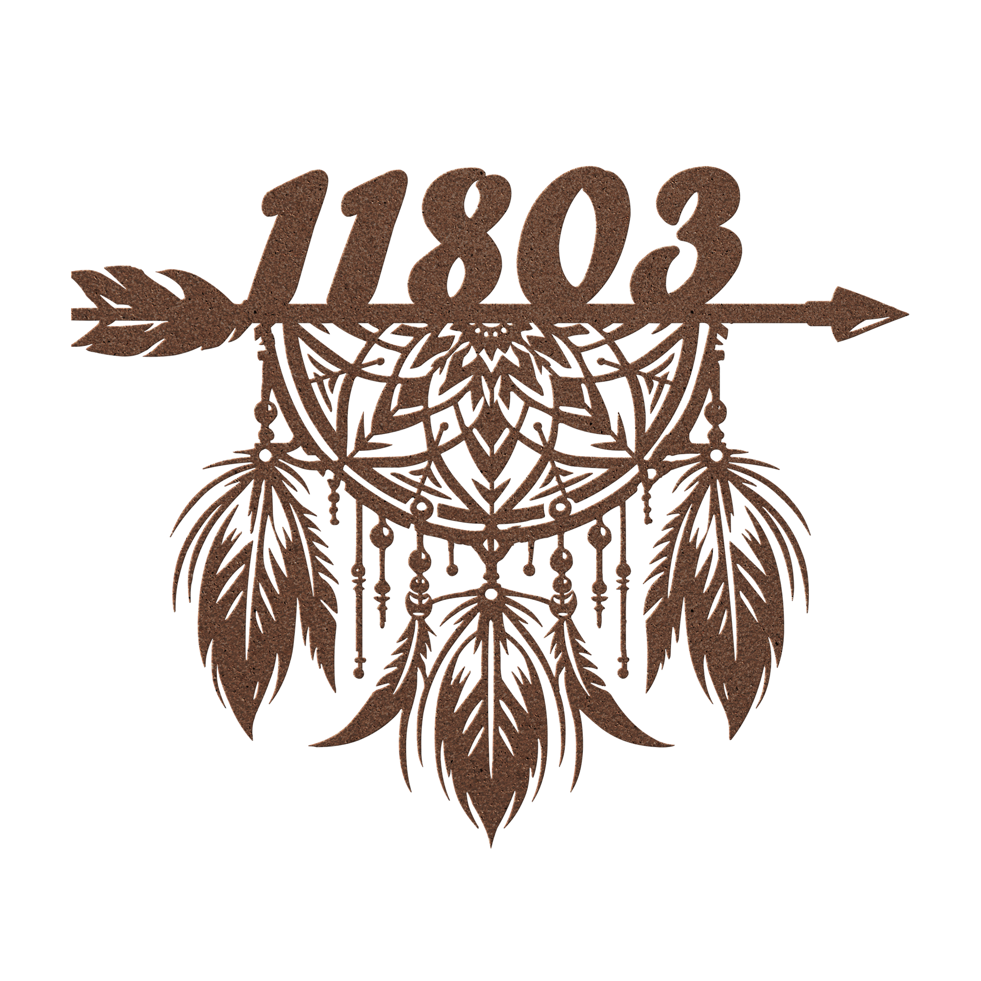 house number sign