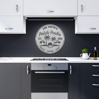 Personalized_Poolside_Paradise_Metal_Sig_Silver_Dark_Kitchen_Mockup.png_15788027