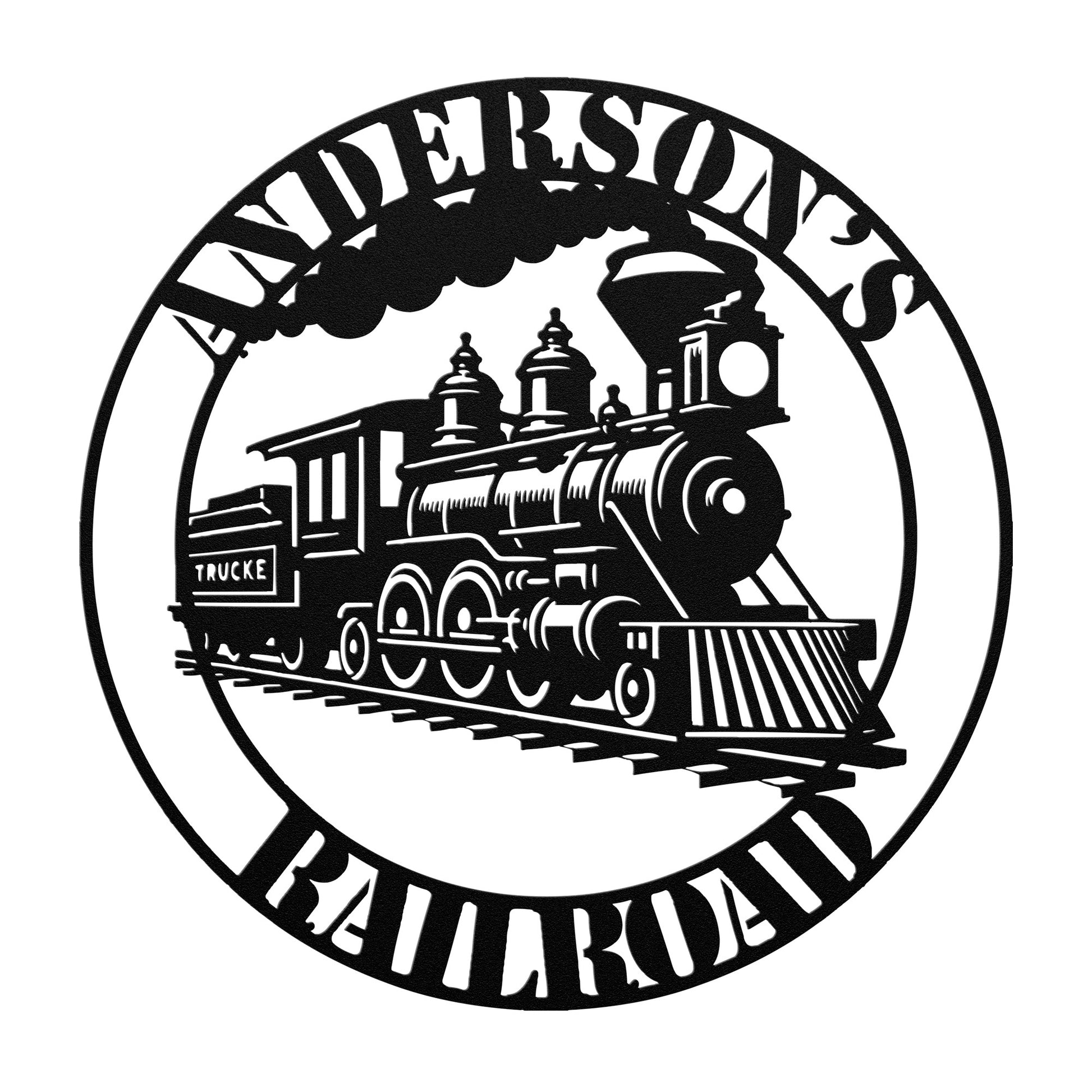 Custom Train Sign