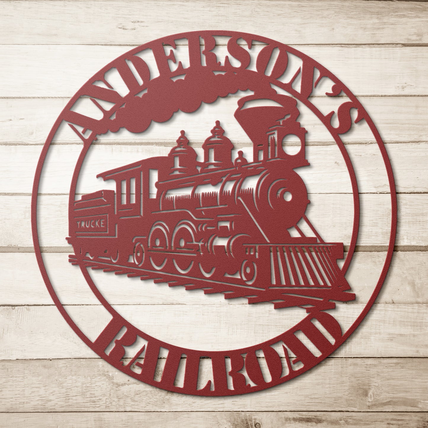 Train Station Sign