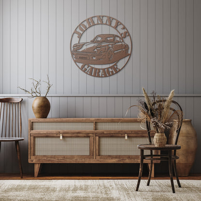 Porsche 911 Man Cave Art