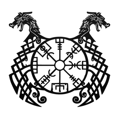 norse metal sign