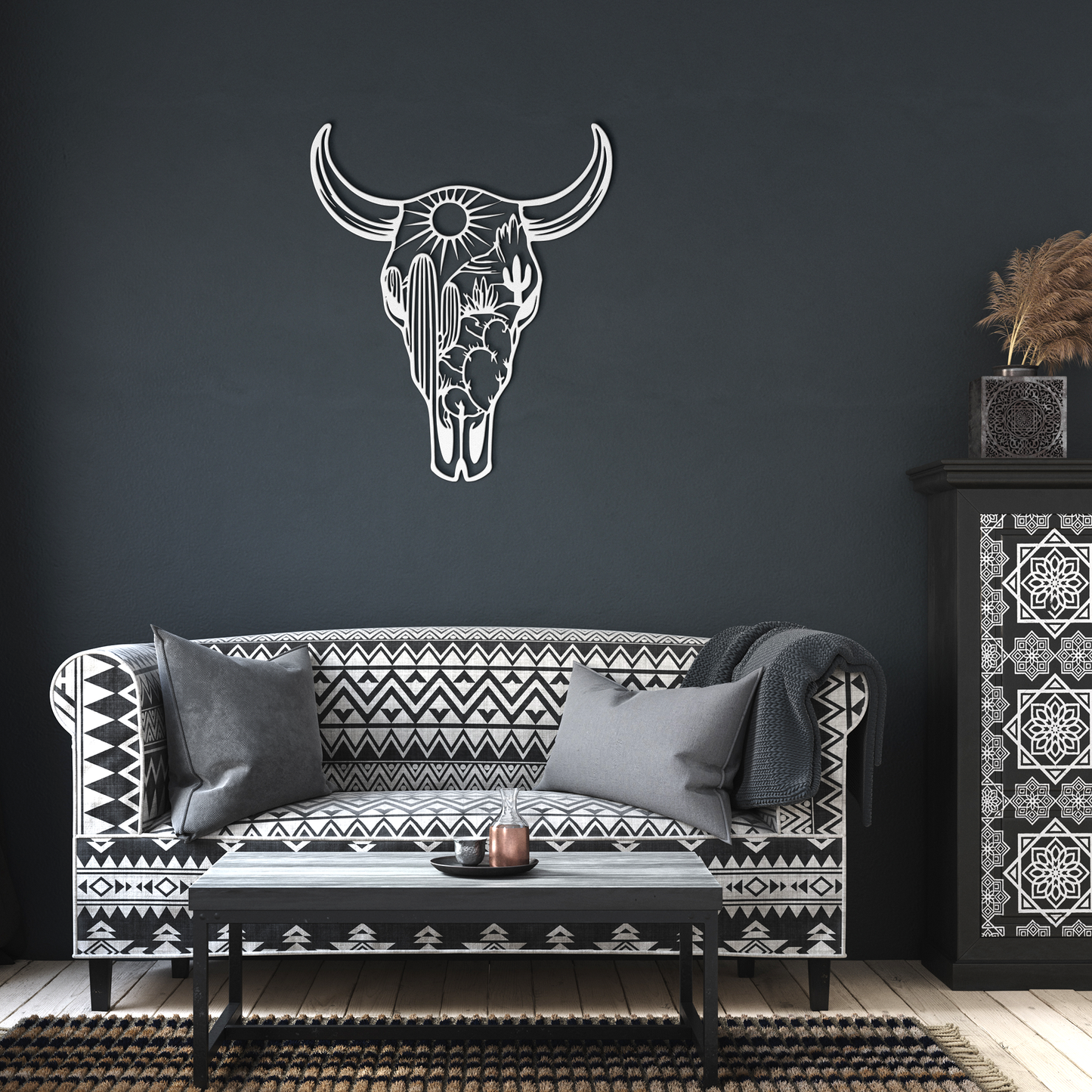Southwest_Style_Cow_Skull_Metal_Wall_Dec_White_Dark_Living_Room_Mockup.png_15356466