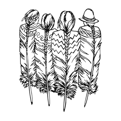 woman in poncho metal wall decor for desert home