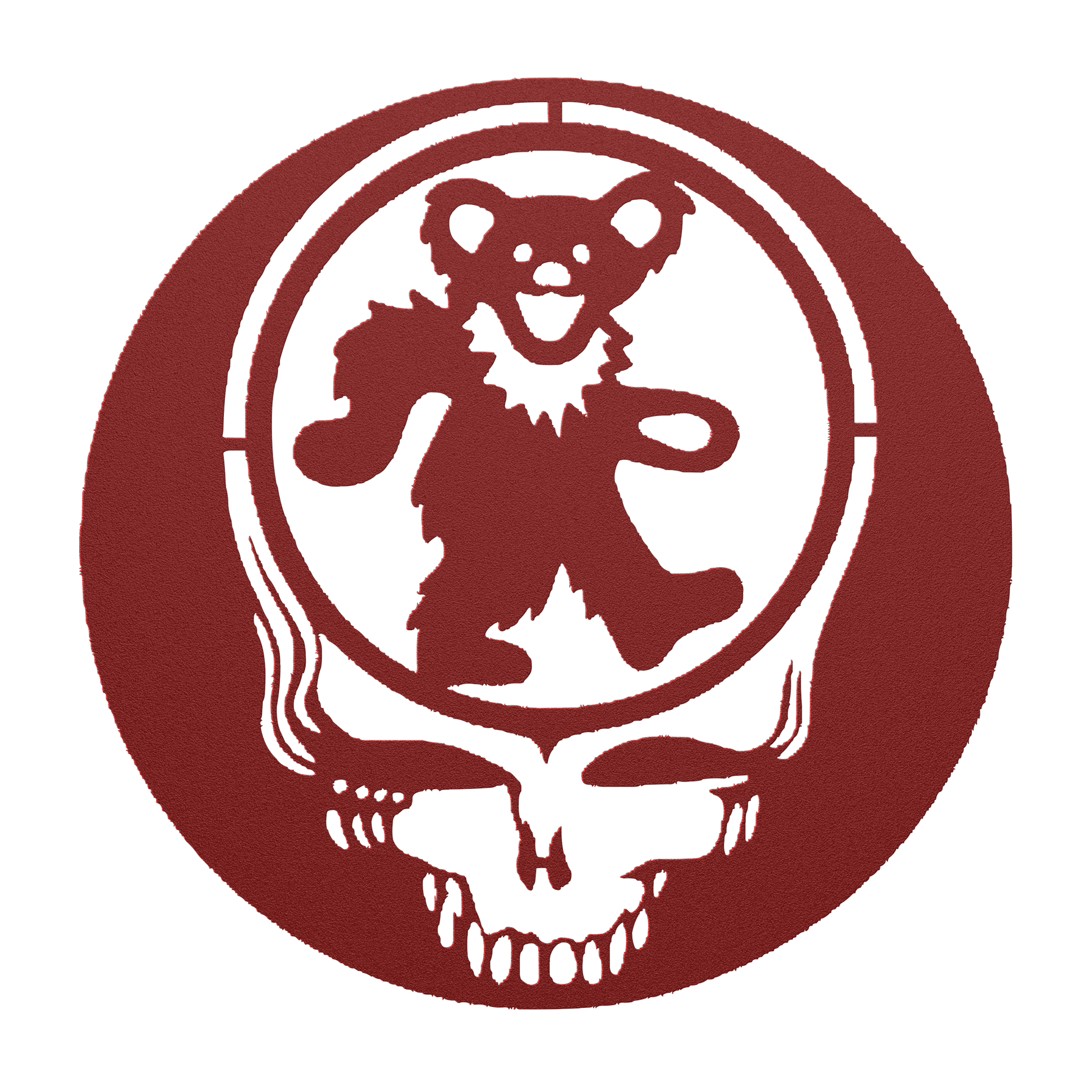 Grateful Dead Bear Embroidered Patch Dancing Bear Iron On Appliqué DS-337 - Foto 5