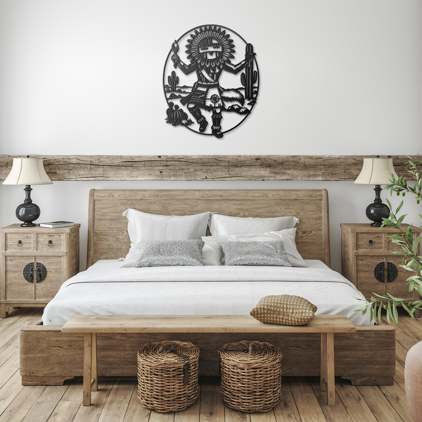 Sun_Kachina_Pueblo_Metal_Wall_Art_Southw_Black_Farmhouse_Bedroom_Mockup.png_15409787