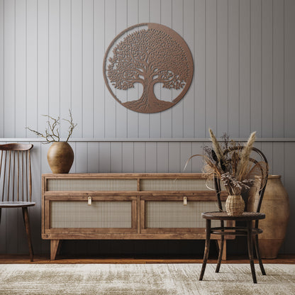 Tree of Life Metal Wall Art | Custom Nature Wall Decor