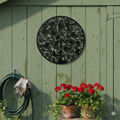 Classic Tree of Life metal wall art