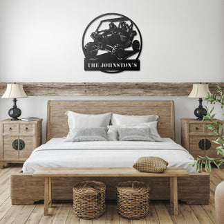 Custom RZR Wall Art - UTV Sign | Personalize Your Space – Metal Art Signs