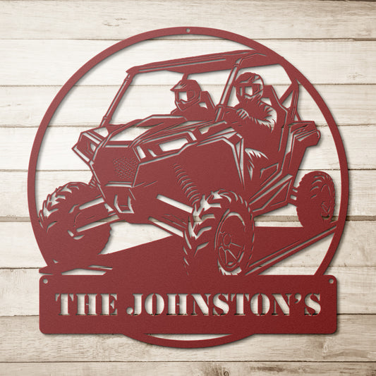 UTV Metal Wall Art
