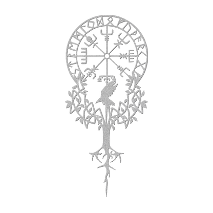 raven metal art
